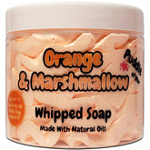 Orange & Marshmallow Whipped Soap